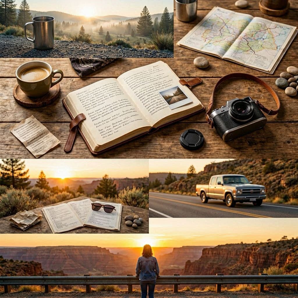 road trip itinerary from morning to evening