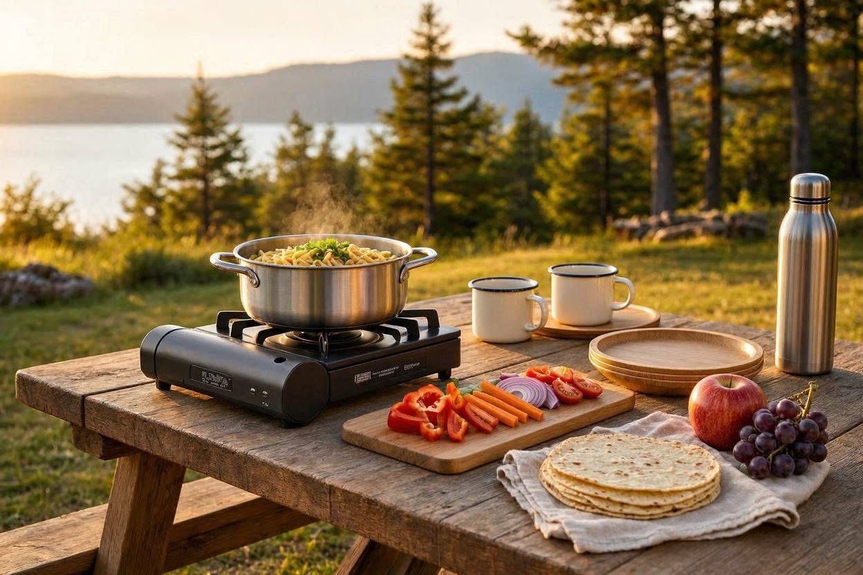 simple beginner-friendly camping meal