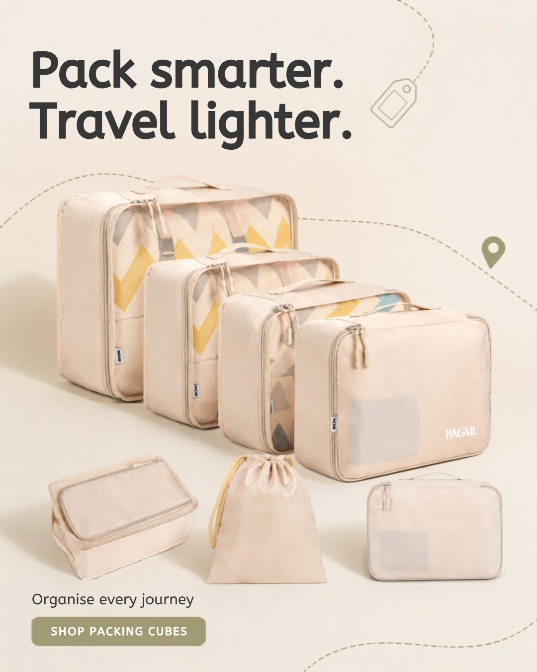 Packing cubes
