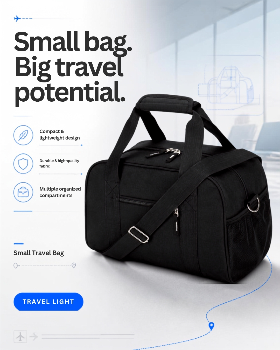 Small travel bag