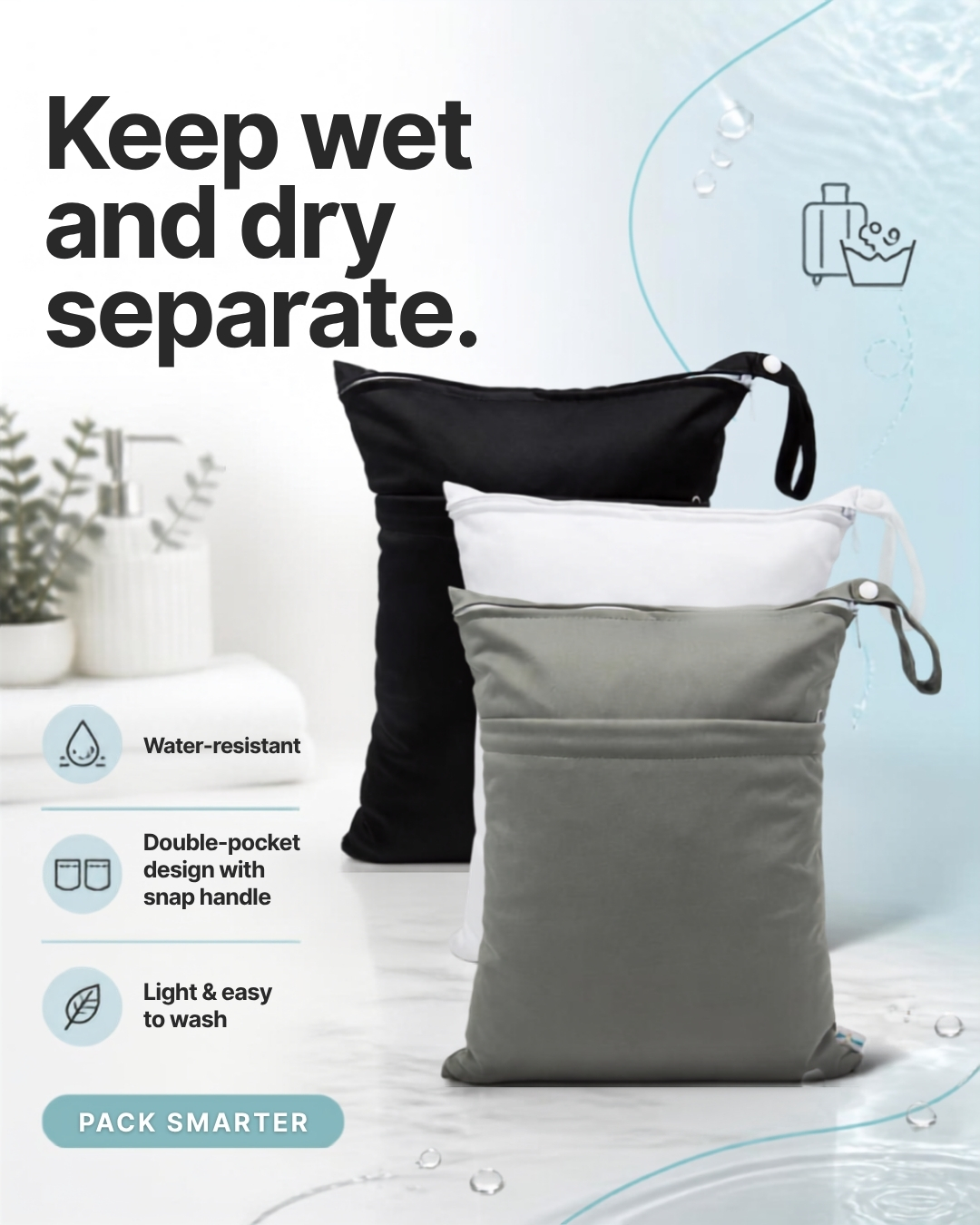 Wet Dry Bags for travel
